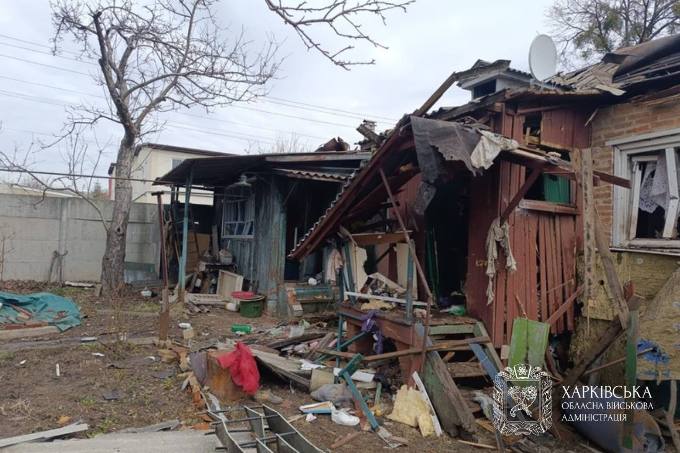 наслідки обстрілу харкова